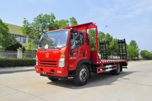 這款國(guó)六挖機(jī)平板運(yùn)輸車(chē)很火，關(guān)注沒(méi)？
